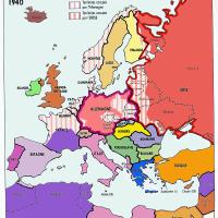 L'Europe en 1940, pacte germano-soviétique