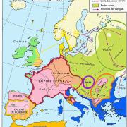 L'Europe vers 810, sous Charlemagne