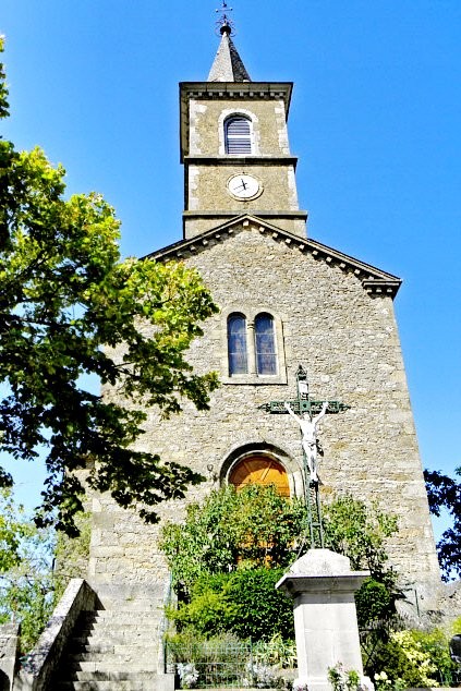 La bastide pradines aveyron l eglise