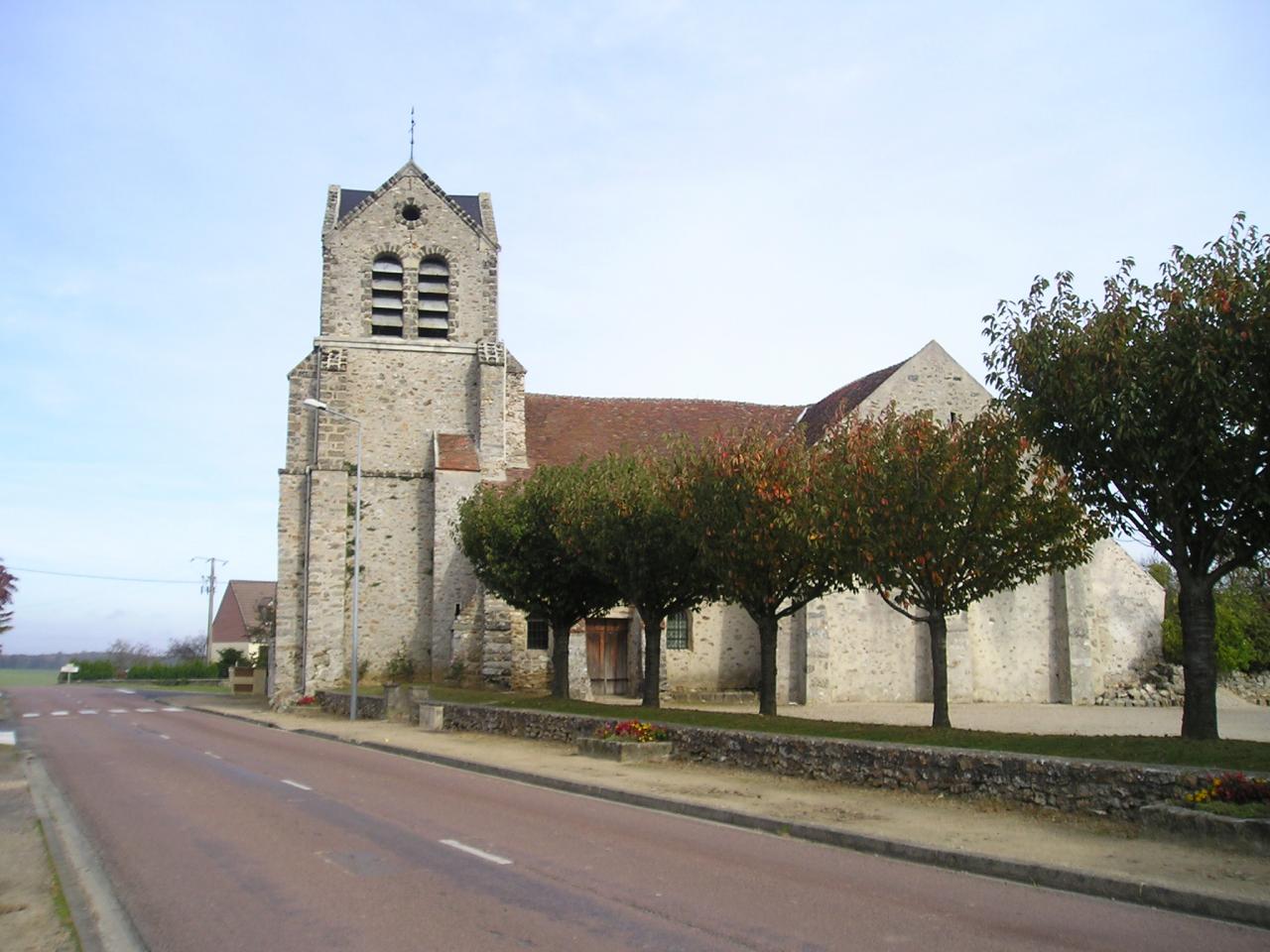 La Chapelle-sur-Chézy (Aisne) Eglise Saint-Barthelémy en 2004