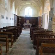 La Chapelle-sur-Chézy (Aisne) Eglise Saint-Barthélémy intérieur