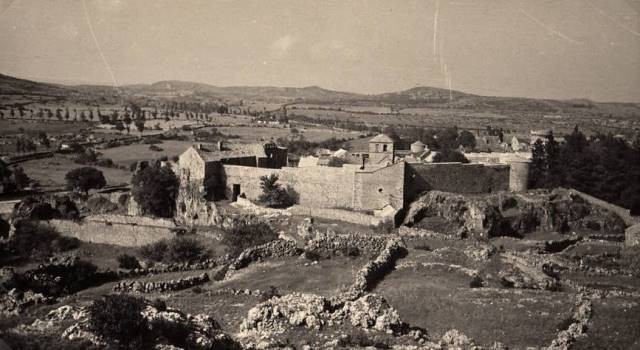 La couvertoirade aveyron cpa vue generale en 1938 