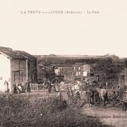La Ferté-sur-Chiers (08) Gare CPA