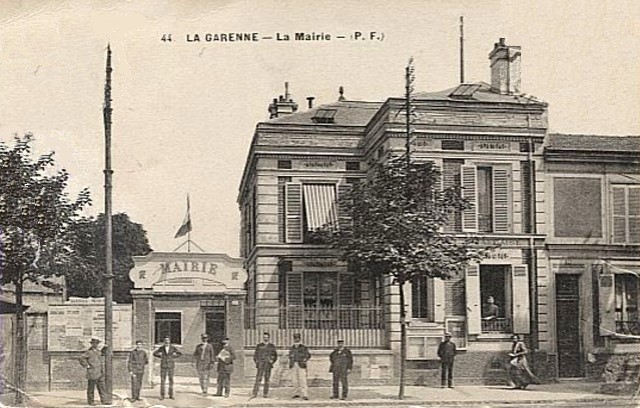 La garenne colombes 92 l ancienne mairie cpa