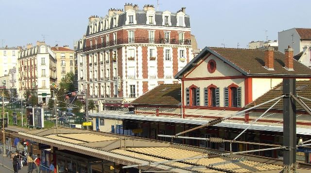 La garenne colombes 92 la gare de la garenne colombes