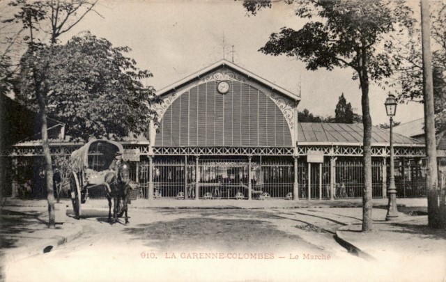 La garenne colombes 92 la halle du centre cpa