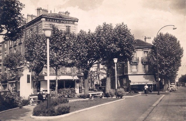 La garenne colombes 92 la place jean baillet cpa