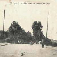 La garenne colombes 92 le pont de la puce cpa