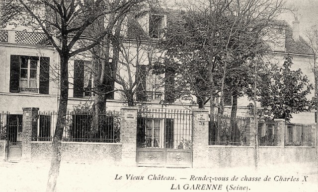 La garenne colombes 92 vestiges des dependances du chateau de la garenne cpa