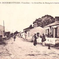 La Guérinière (Vendée) Grande rue CPA