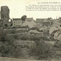 La queue en brie val de marne la tour avant 1867 cpa
