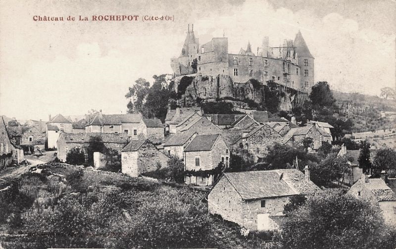 La Rochepot (Côte d'Or) Le château CPA