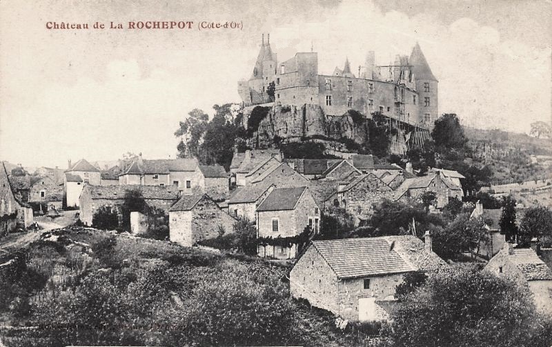 La Rochepot (Côte d'Or) Le château CPA