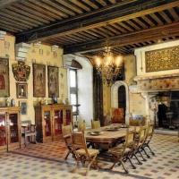 Le château, salle à manger CPA