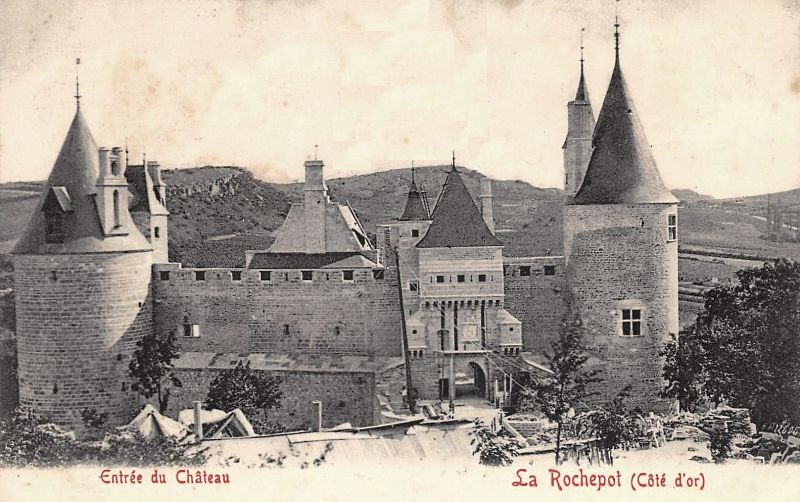 La Rochepot (Côte d'Or) Le château CPA