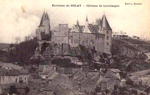 La Rochepot (Côte d'Or) Le château CPA