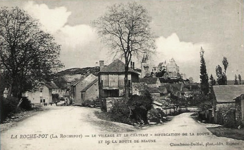 La Rochepot (Côte d'Or) Le village CPA