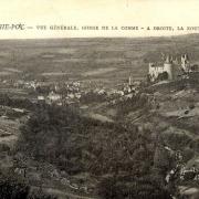 La Rochepot (Côte d'Or) Vue générale CPA