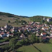 La Rochepot (Côte d'Or) Vue générale