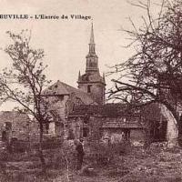 Laneuville sur meuse meuse l eglise saint nicolas apres 1914 cpa