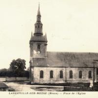 Laneuville sur meuse meuse l eglise saint nicolas cpa