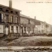 Laneuville sur meuse meuse la mairie et l ecole cpa