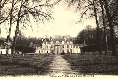 Lavilletertre oise cpa chateau saint cyr