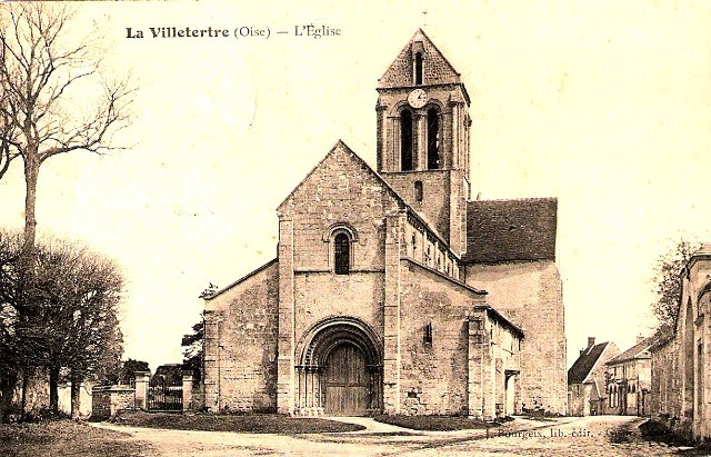 Lavilletertre oise cpa eglise nd de la nativite