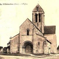 Lavilletertre oise cpa eglise nd de la nativite
