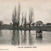 Lavilletertre oise cpa mare