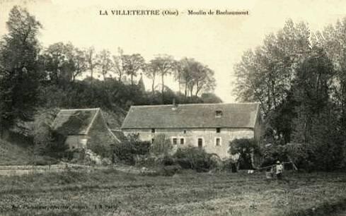 Lavilletertre oise cpa moulin de bachaumont