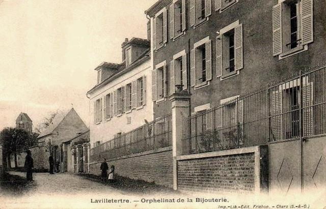 Lavilletertre oise cpa orphelinat de la bijouterie