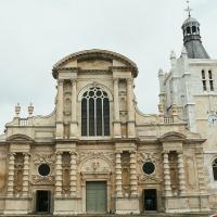 Le havre seine maritime la cathedrale notre dame facade principale