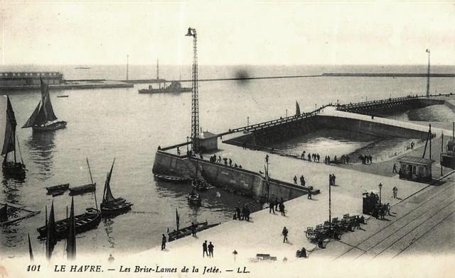 Le havre seine maritime la jetee en 1912 cpa