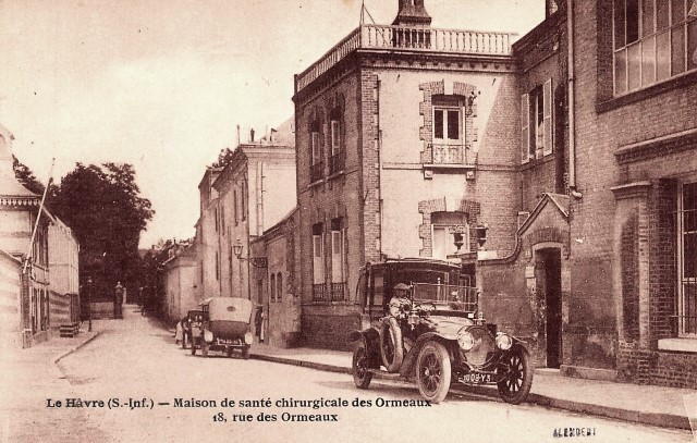 Le havre seine maritime la maison de sante des ormeaux cpa