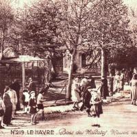 Le havre seine maritime le bois des hallates la maison des gardes cpa