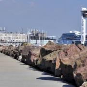 Le havre seine maritime le front de mer sud