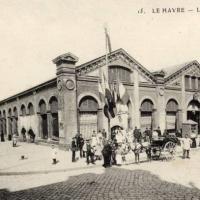 Le havre seine maritime les halles centrales cpa