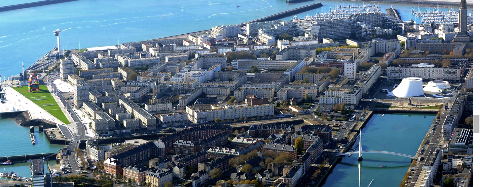 Le havre seine maritime panoramique