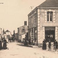 Le Perrier (Vendée) Grande rue CPA