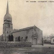 Le Perrier (Vendée) L'église Saint-Sauveur CPA