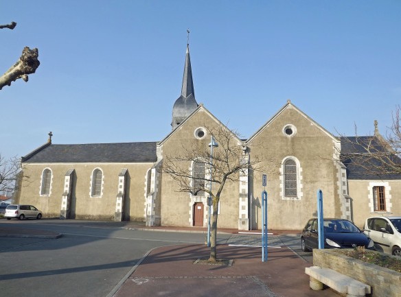 Le Perrier (Vendée) L'église Saint-Sauveur