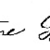 Léontine Saillard signature en 1907