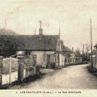 La rue principale CPA