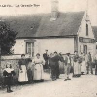 La rue principale CPA