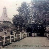 Ligny en cambresis 59 le chateau cpa