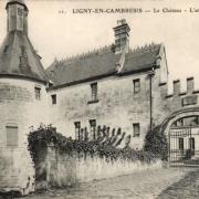 Ligny en cambresis 59 le chateau cpa