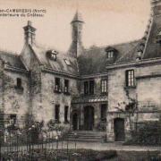 Ligny en cambresis 59 le chateau cpa