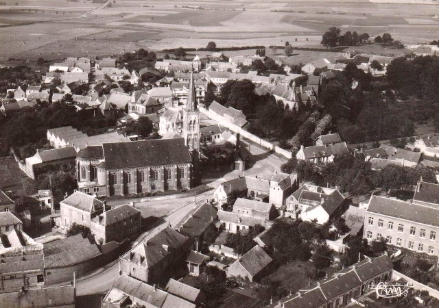 Ligny en cambresis 59 vue generale cpa