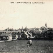 Ligny en cambresis 59 vue panoramique cpa